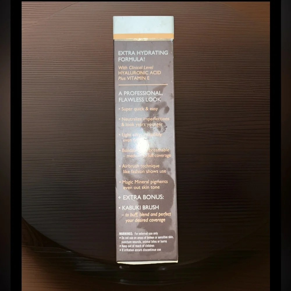 Magic Minerals Airbrush Foundation Light Jerome Alexander Flawless Makeup Set